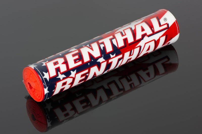 Renthal SX Pad 10 in. - USA Flag Red/ White/ Blue Renthal Bar Pads  AXOPROS