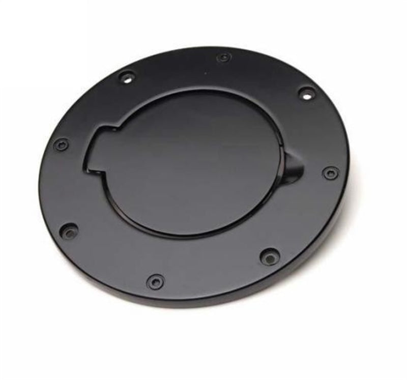 Rampage 2007-2018 Jeep Wrangler(JK) Billet Style Gas Cover - Black Rampage Fuel Caps  AXOPROS