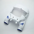 Cycra 24-25 Yamaha YZ250F/FX/ 23-25 YZ450F/FX Vented Stadium Plate - White Cycra Plastics  AXOPROS