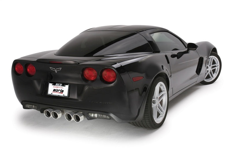 Borla 06-12 Chevrolet Corvette Z06/ZR1 6.2L/7.0L 8cyl Aggressive ATAK Exhaust (rear section only) Borla Catback  AXOPROS