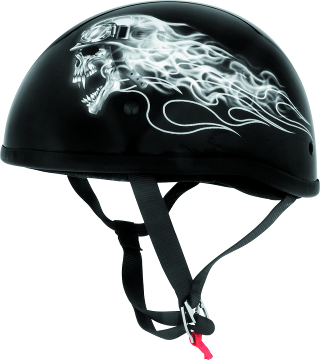 Skid Lids Biker Skull Original Helmet - Medium Skid Lid Helmets and Accessories  AXOPROS