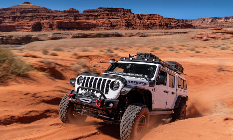 Bushwacker 2020 Jeep Gladiator Launch Edition Flat Style Flares 4pc - Black Bushwacker Fender Flares  AXOPROS