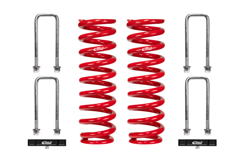 Eibach 19-21 Toyota Tundra PRO-Lift Kit Springs Front Springs & Rear 1in. Block Eibach Lift Kits  AXOPROS