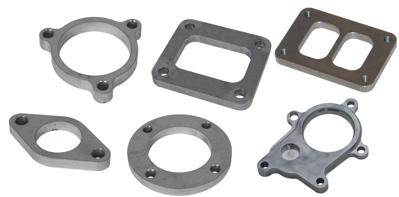 Vibrant Exhaust Manifold Flange for GM LT1/L98/LB9 SM Block (Dport) - Sold in Pairs Vibrant Flanges  AXOPROS