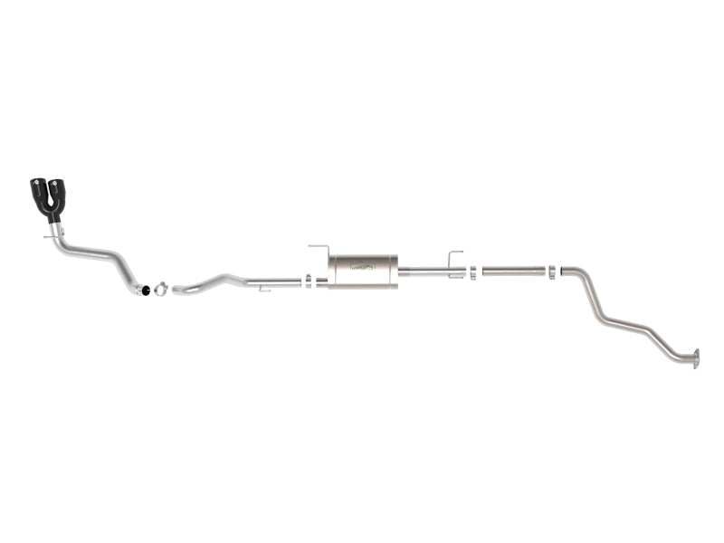 aFe 2024 Toyota Tacoma L4 2.4L Vulcan Series 2.5-3in 304 SS Steel Cat-Back Exhaust w/Black Tips aFe Catback  AXOPROS