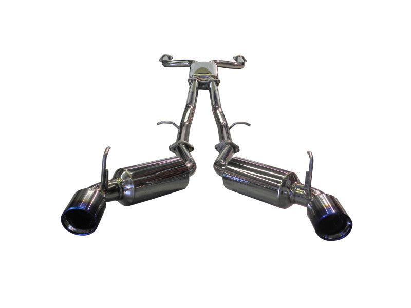 Injen 09-20 Nissan 370Z Dual 60mm SS Cat-Back Exhaust w/ Built In Resonated X-Pipe Injen Catback  AXOPROS