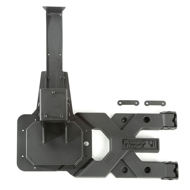Rugged Ridge Spartacus HD Tire Carrier Kit 07-18 Jeep Wrangler Rugged Ridge Spare Tire Carriers  AXOPROS