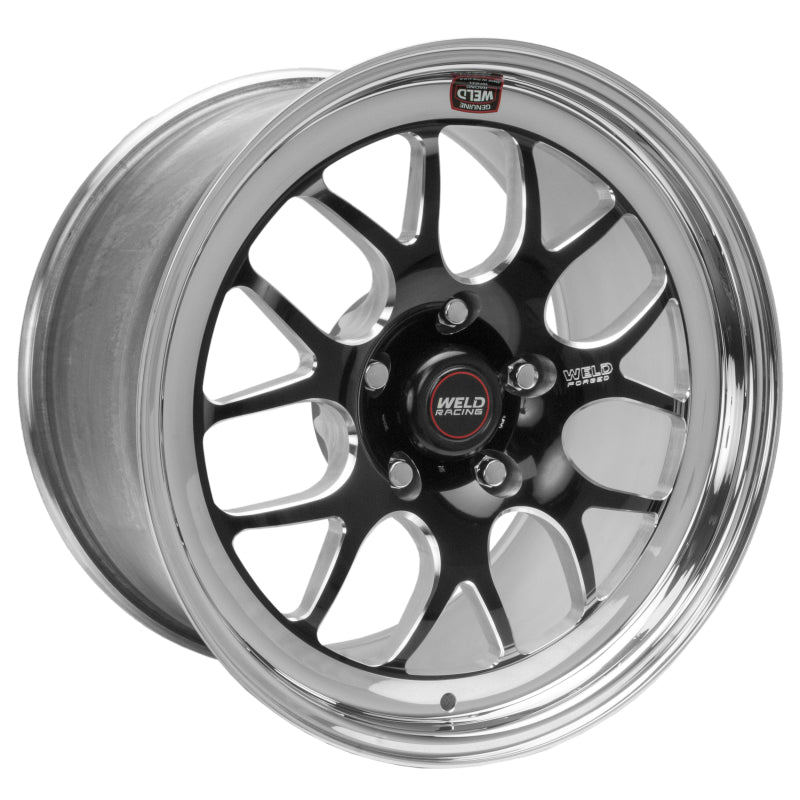 Weld S77 17x10 / 5x120mm BP / 7.2in. BS Black Wheel (High Pad) - Non-Beadlock Weld Wheels - Forged  AXOPROS