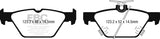 EBC 15-17 Subaru Legacy 2.5L/3.6L Ultimax Rear Brake Pads EBC Brake Pads - OE  AXOPROS