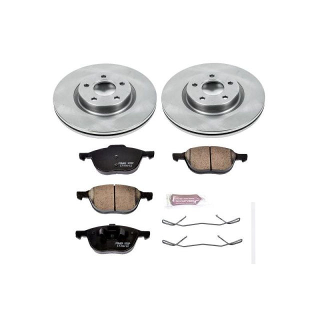 Power Stop 13-17 Ford C-Max Front Autospecialty Brake Kit PowerStop Brake Kits - OE  AXOPROS