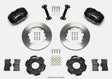 Wilwood Forged Dynalite Front Hat Kit 11.00in Integra/Civic w/Fac.240mm Rtr Wilwood Big Brake Kits  AXOPROS