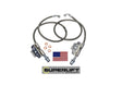 Superlift 03-13 Dodge Ram 2500/3500 w/ 4-6in Lift Kit (Pair) Bullet Proof Brake Hoses Superlift Brake Line Kits  AXOPROS