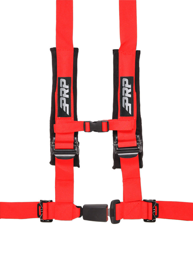 PRP 4.2 Harness- Red PRP Seats Seat Belts & Harnesses  AXOPROS