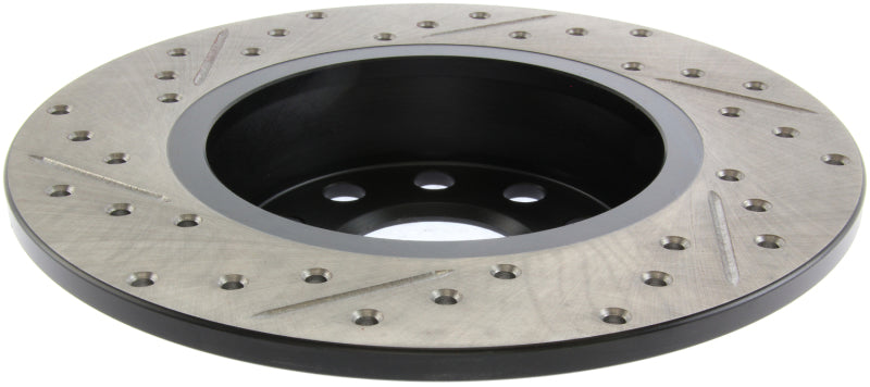 StopTech Slotted & Drilled Sport Brake Rotor Stoptech Brake Rotors - Slot & Drilled  AXOPROS