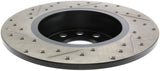StopTech Slotted & Drilled Sport Brake Rotor Stoptech Brake Rotors - Slot & Drilled  AXOPROS
