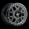 Weld Solana Beadlock 17x11 / 5x115 BP / ET0 / 78.1mm Bore - Gloss Black MIL DIA Wheel Weld Wheels - Cast  AXOPROS