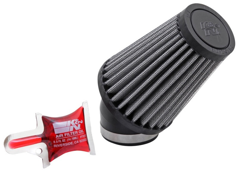 K&N Universal Rubber Filter Round Tapered 3in Base OD x 2in Top OD x 4in H - 73-78 Honda ATC90 K&N Engineering Air Filters - Universal Fit  AXOPROS