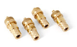 Rugged Ridge Tire Deflator Kit 4-Piece Brass Rugged Ridge Spare Tire Carriers  AXOPROS