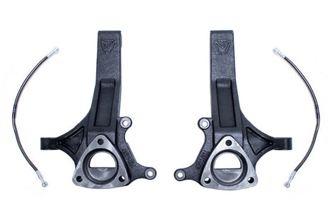 MaxTrac 02-18 Dodge RAM 1500 2WD 4.5in Front Lift Spindles w/Extended DOT Compliant Brake Lines - AXOPROS
