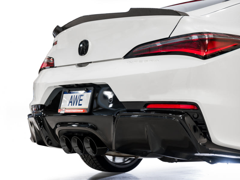 AWE Tuning 2024 Acura Integra Type S DE5 FWD Touring Edition Exhaust w/ Triple Diamond Black Tips AWE Tuning Catback  AXOPROS