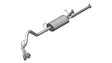 Corsa 2011-2021 Toyota Tundra Double Cab/Crew Max 5.7L V8 Polished Sport Cat-Back Exhaust CORSA Performance Catback  AXOPROS