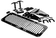 Rampage 1987-1995 Jeep Wrangler(YJ) Hood Set - Black Rampage Hood Vents  AXOPROS