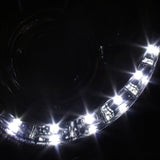 Spyder Mercedes Benz CLK 03-09 Projector Halogen Model- LED Halo DRL Chrm PRO-YD-MBCLK03-DRL-C SPYDER Headlights  AXOPROS