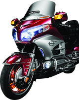 Kuryakyn Deco Eagle Fender Ornament 01-22 Honda GL1800 Chrome Kuryakyn Exterior Trim  AXOPROS