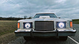 Oracle 7in High Powered LED Headlights - Black Bezel - White ORACLE Lighting Headlights  AXOPROS