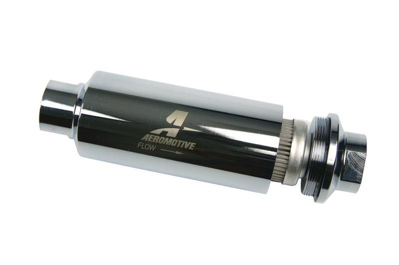 Aeromotive Pro-Series In-Line Fuel Filter - AN-12 - 100 Micron SS Element Aeromotive Fuel Filters  AXOPROS