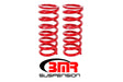 BMR 79-04 Fox Mustang Front Lowering Springs - Red BMR Suspension Lowering Springs  AXOPROS