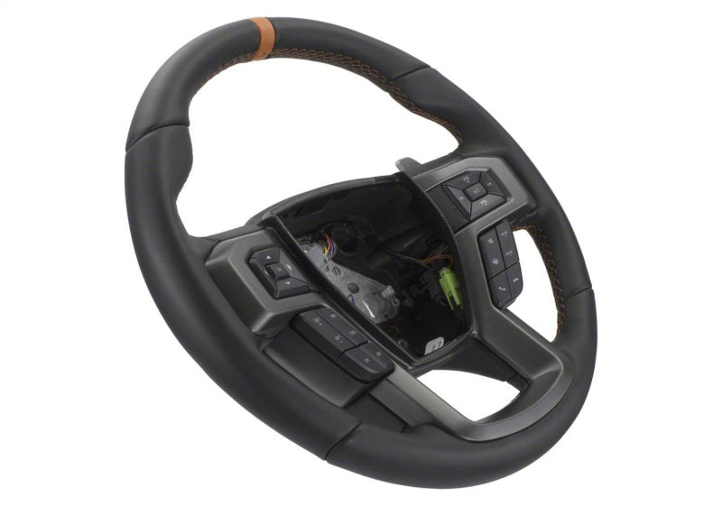 Ford Racing 2015-2017 F-150 Raptor Performance Steering Wheel Kit - Orange Sightline Ford Racing Steering Wheels  AXOPROS