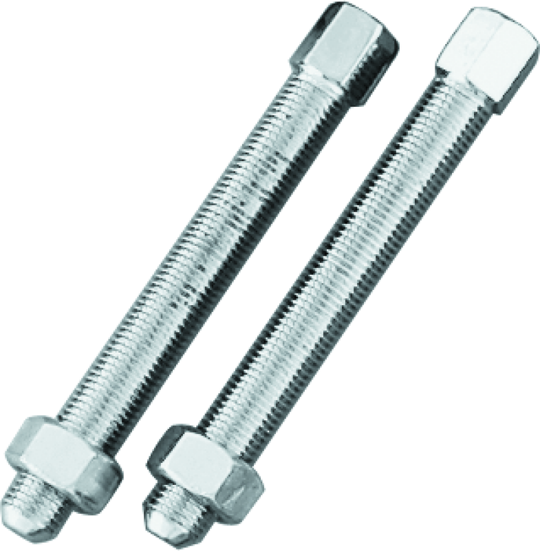 Bikers Choice 37-72 Big Twin Chrome Axle Adjusters Replaces H-D 41576-36 Pr Bikers Choice Suspension Arms & Components  AXOPROS