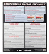 K&N 16-18 Hyundai Ioniq/Niro L4-1.6L F/I Drop In Air Filter K&N Engineering Air Filters - Drop In  AXOPROS
