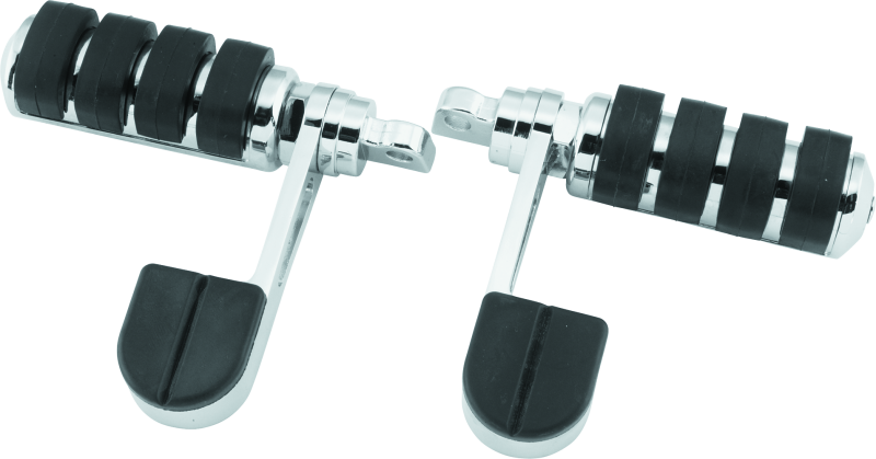 Kuryakyn ISO Peg Stirrups With Large Pegs With Male Mount Adapter (Pair) Kuryakyn Footpegs  AXOPROS