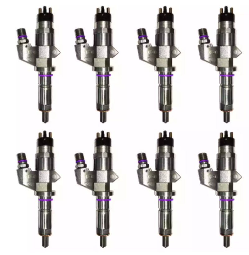 Exergy 01-04 Chevrolet Duramax 6.6L LB7 Reman Sportsman Injector - Set of 8 Exergy Fuel Injectors - Diesel  AXOPROS