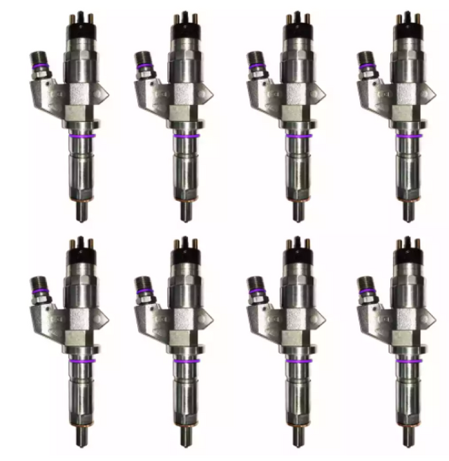 Exergy 01-04 Chevrolet Duramax 6.6L LB7 Reman Sportsman Injector - Set of 8 Exergy Fuel Injectors - Diesel  AXOPROS