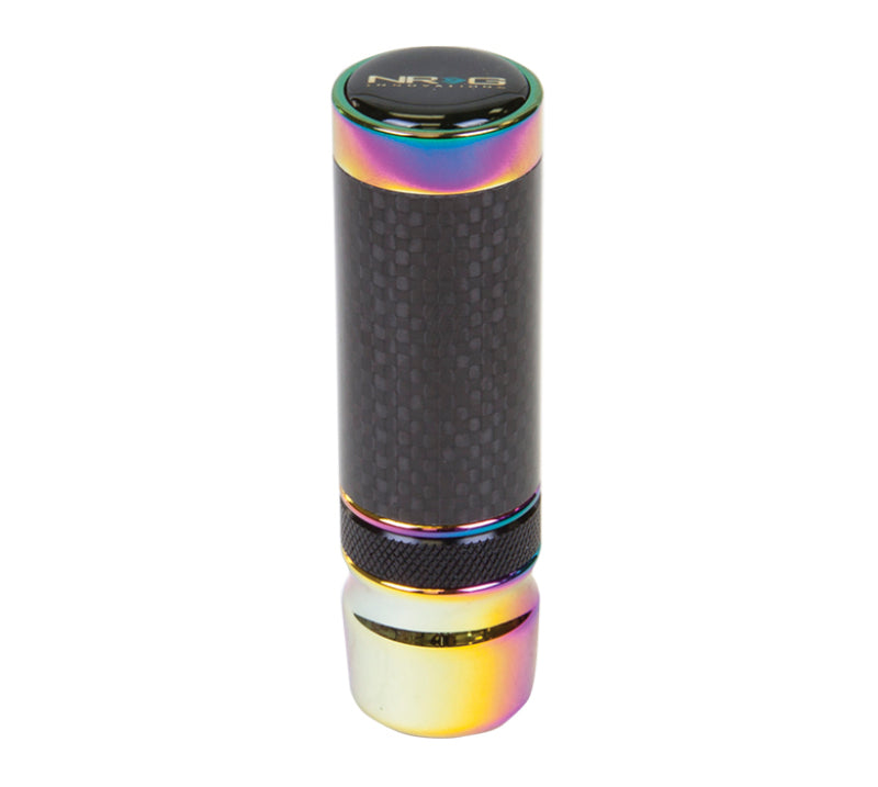 NRG Slimboy Adjustable Shift Knob (M10X1.25) Nissan / Mazda / Toyota - Carbon Fiber / Neochrome NRG Shift Knobs  AXOPROS