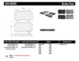 StopTech Performance 02-07 350z/G35 w/ Brembo Front Brake Pads Stoptech Brake Pads - Performance  AXOPROS