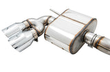 AWE Tuning Mk7 Golf R SwitchPath Exhaust w/Chrome Silver Tips 102mm AWE Tuning Catback  AXOPROS