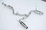 Invidia 2022+ Subaru WRX N1 Twin Outlet Single Layer SS Tip Cat-Back Exhaust Invidia Catback  AXOPROS