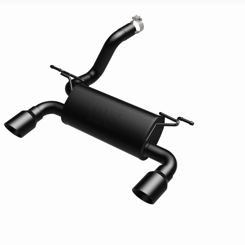MagnaFlow 2018+ Jeep Wrangler 3.6L Dual Black Tip Axle-Back Exhaust Magnaflow Axle Back  AXOPROS