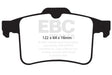 EBC 10-15 Jaguar XF 5.0 Supercharged (470) Redstuff Rear Brake Pads EBC Brake Pads - Performance  AXOPROS