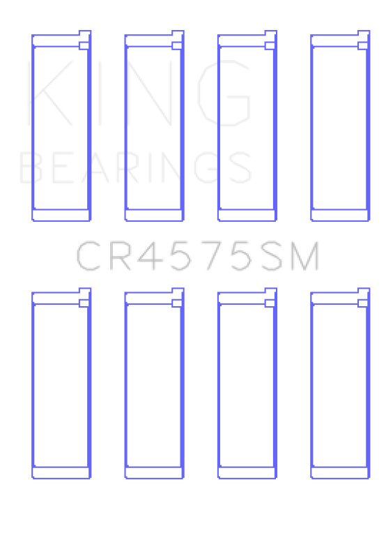 King Hyundai i30 G4FC Connecting Rod Bearing Set King Engine Bearings Bearings  AXOPROS