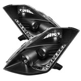 Spyder Nissan 350Z 06-08 Projector Headlights Xenon/HID Model- DRL Blk PRO-YD-N350Z06-HID-DRL-BK SPYDER Headlights  AXOPROS