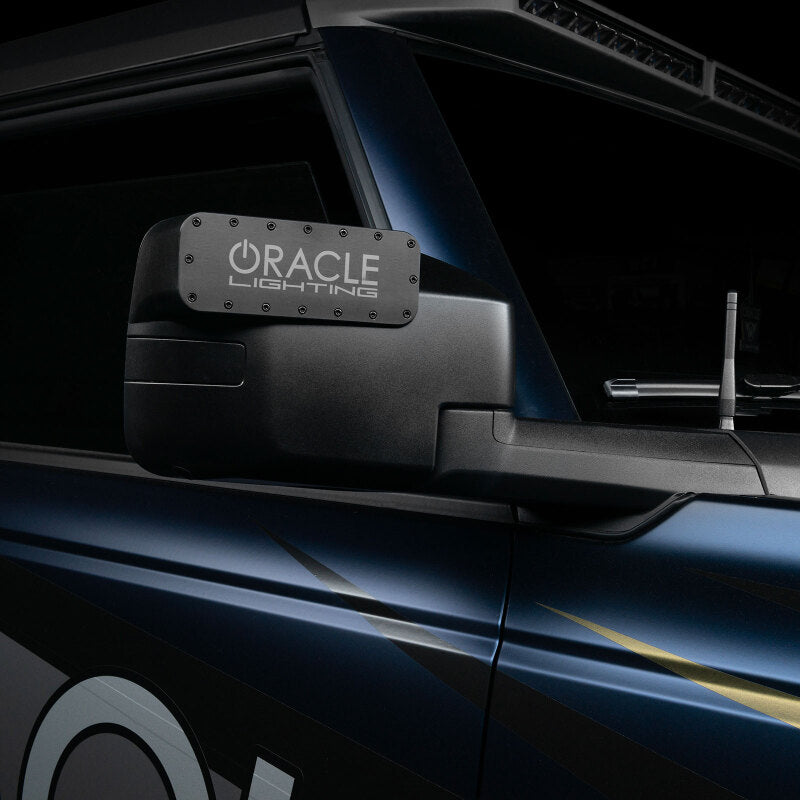 Oracle Magnetic Light bar Cover for LED Side Mirrors (Pair) ORACLE Lighting Side Mirrors  AXOPROS