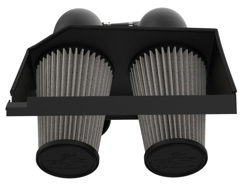 aFe MagnumFORCE 2XP Intake w/3.5in Black Steel Housing Pro DRY S Filter 2017 Ford F-150 V6-3.5L (tt) aFe Cold Air Intakes  AXOPROS