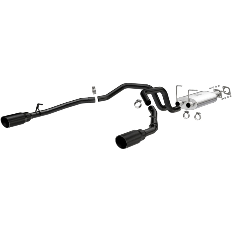 MagnaFlow 2019 Ram 1500 V8 5.7L (Excl. Tradesman) Black Coated 3in 409SS Cat-Back Exhaust System Magnaflow Catback  AXOPROS