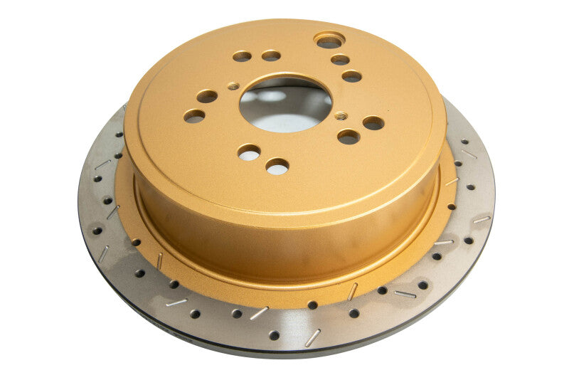 DBA 12+ Subaru/Scion BRZ/FR-S (AU Spec) 10 Lug Slot Rear Drilled & Slotted 4000 Series Rotor DBA Brake Rotors - Slot & Drilled  AXOPROS