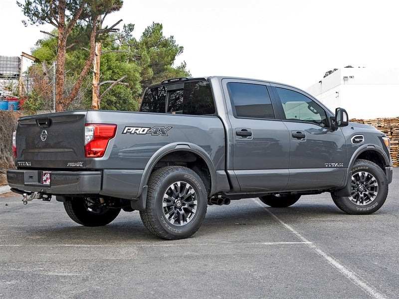aFe POWER Rebel Series 2-1/2in 409 SS Cat Back Exhaust w/ Black Tips 16-17 Nissan Titan V8 5.6L aFe Catback  AXOPROS